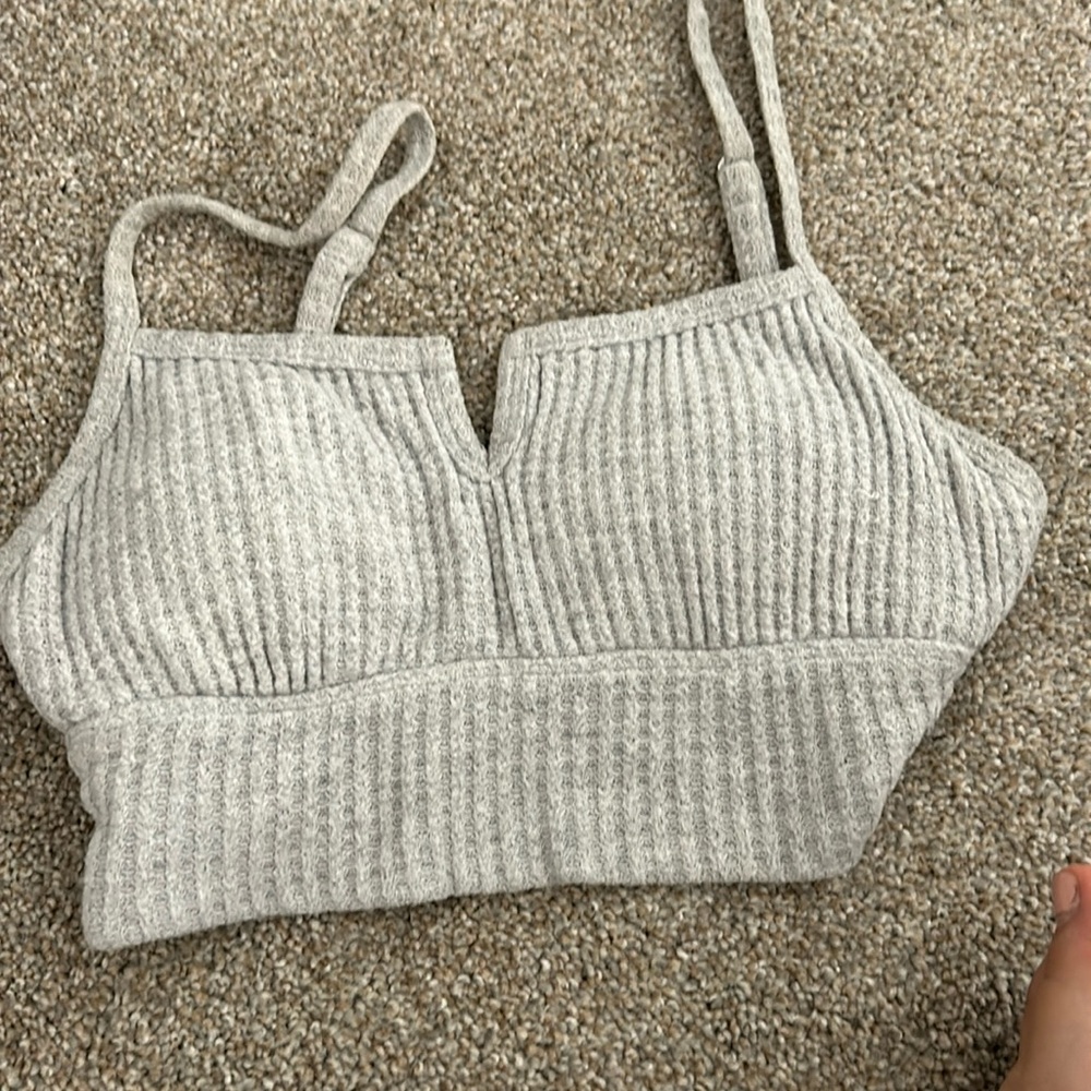 Grey lounge top